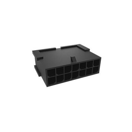 Fci Board Connector, 14 Contact(S), 2 Row(S), Female, Straight, 0.118 Inch Pitch, Locking, Black 10127717-14LF
